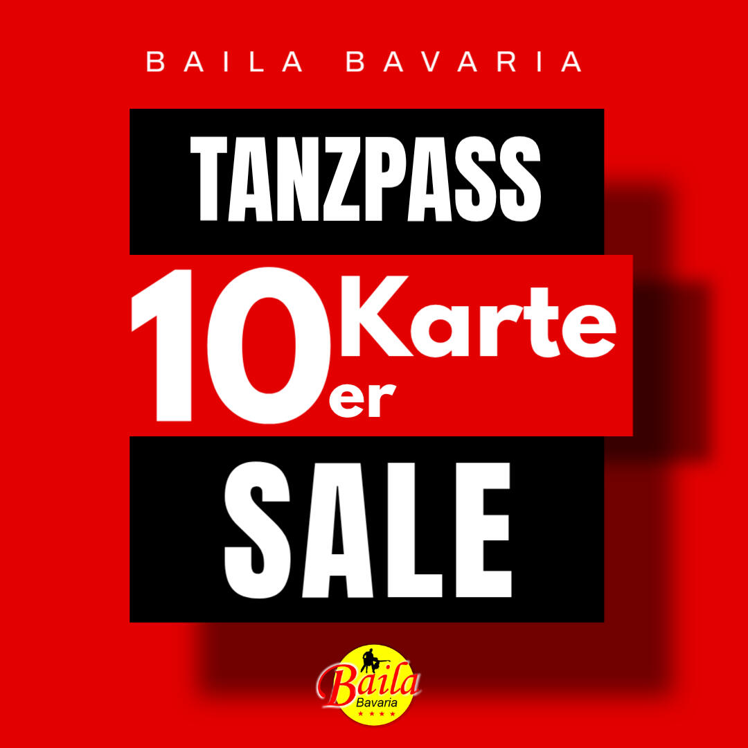 Gültig für Salsa Cubana, Bachata Fusion, Ritmo Cubano & Workshops. Preis Online: 140 € Button (Rot): 10er-Karte kaufen